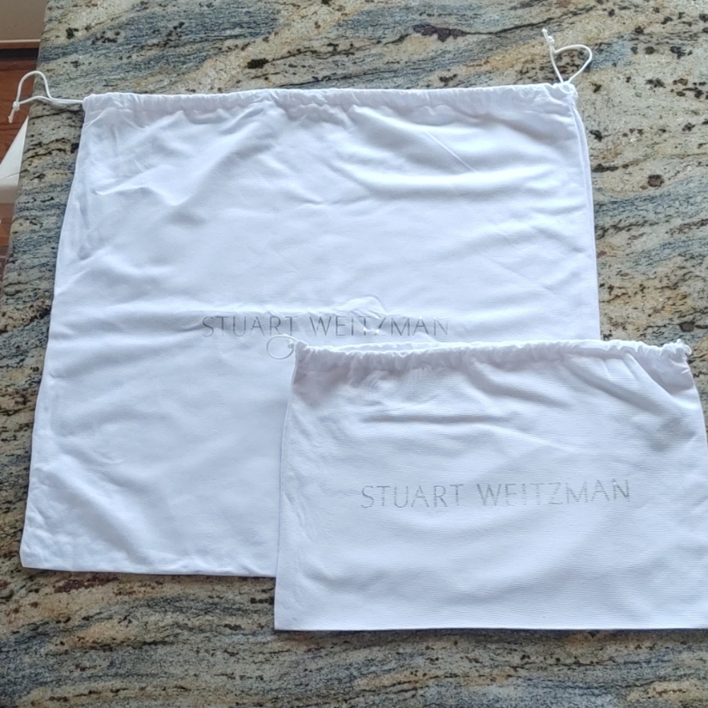 Stuart Weitzman Drawstring dust cover bag